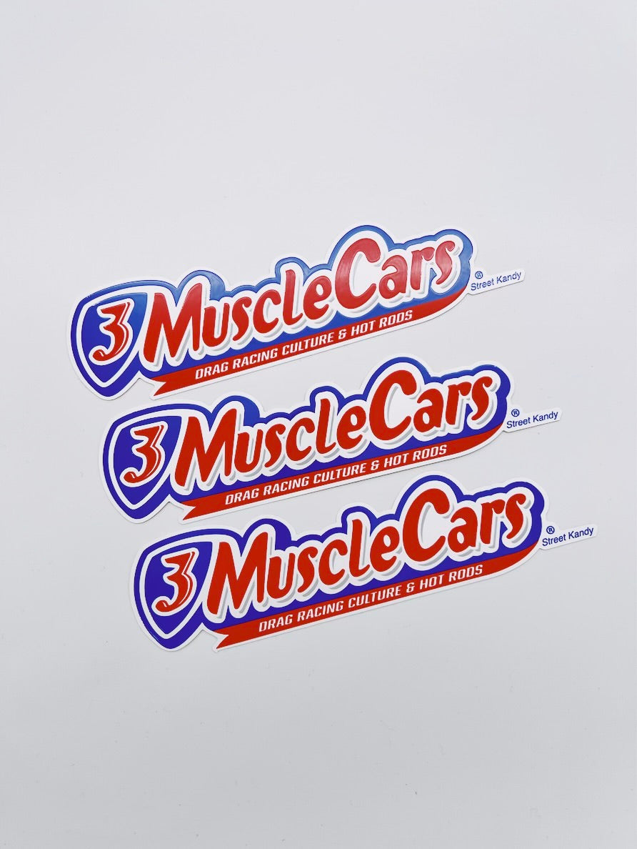 STICKER "3 MUSCLE CARS"