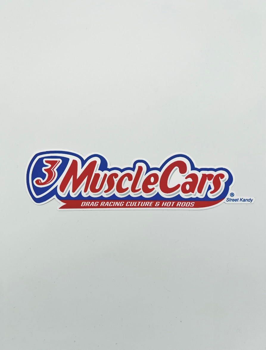 STICKER "3 MUSCLE CARS"